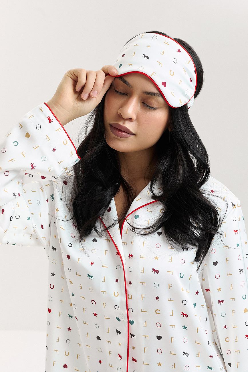 Маска шелковая