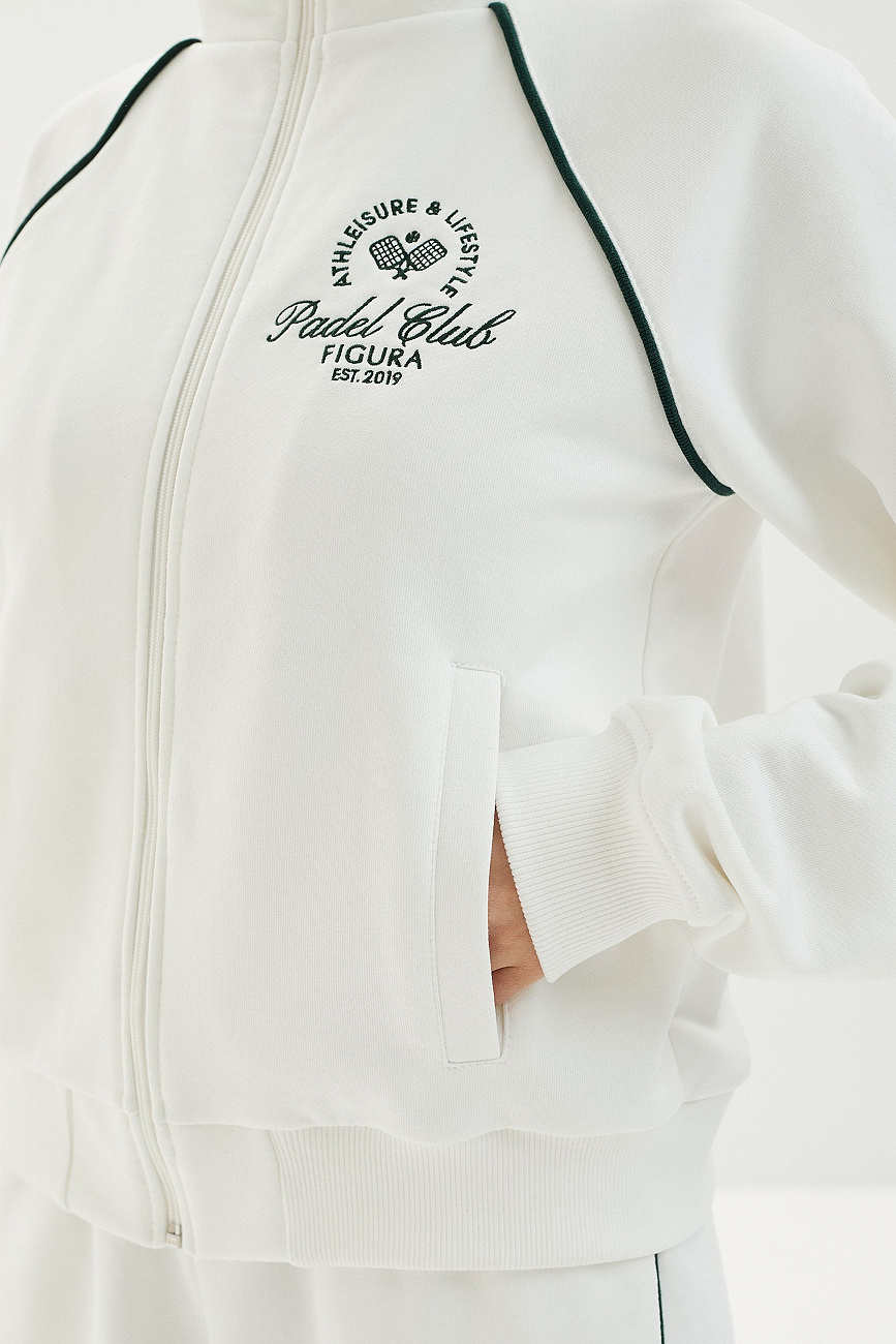 Худи зип с&nbsp;кантом Figura Padel Club