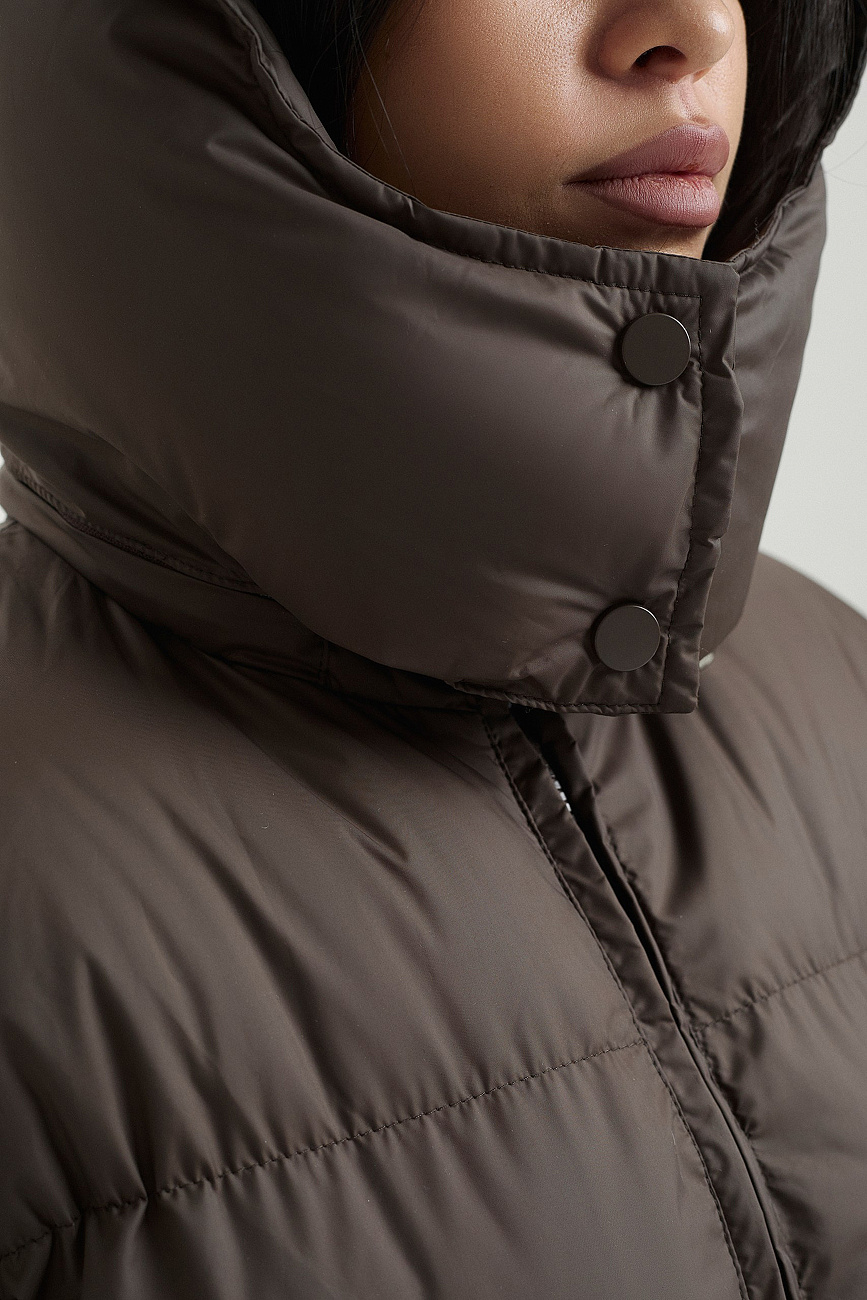 Пуховик удлинненный