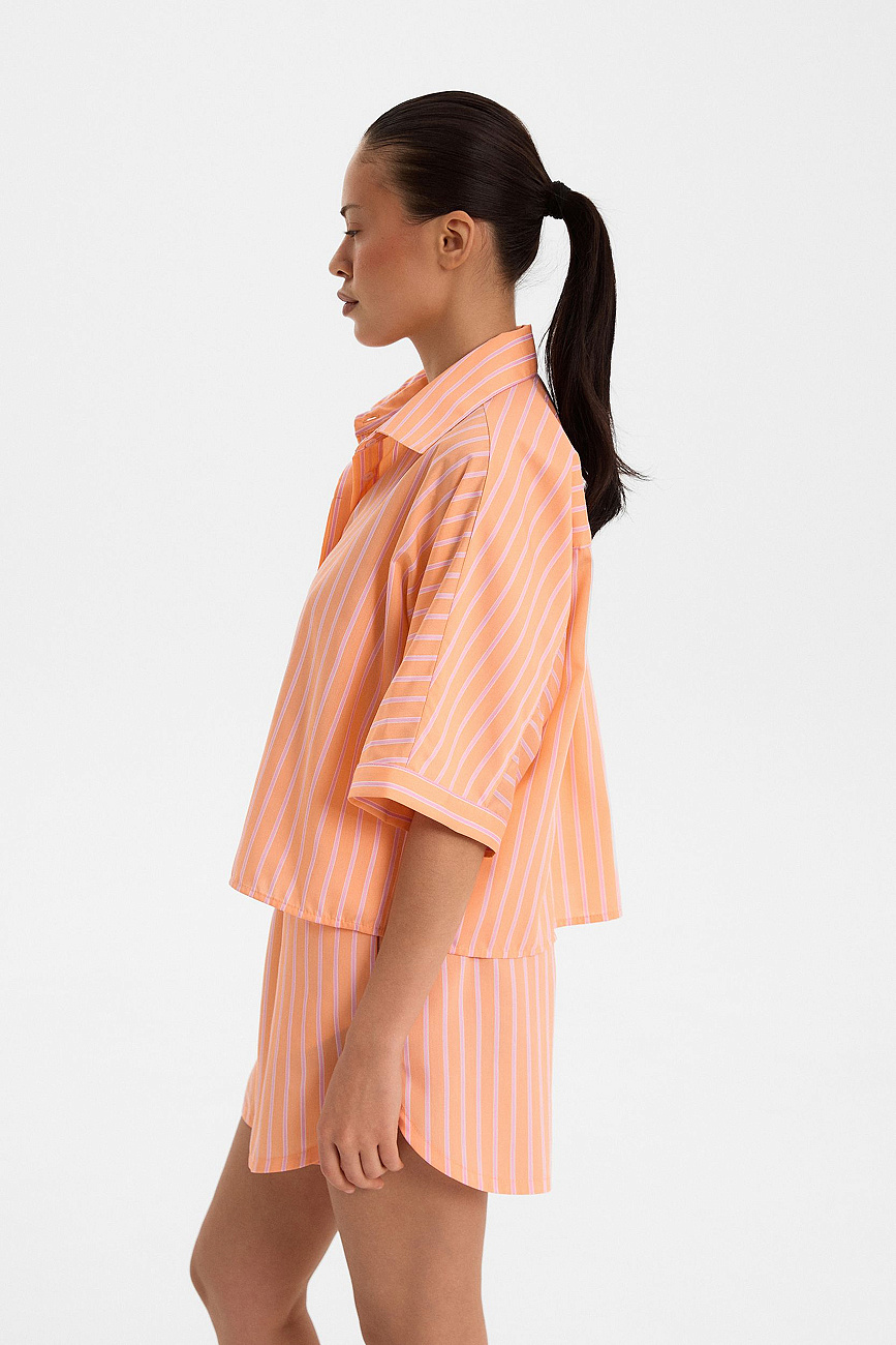 Рубашка в&nbsp;полоску Voyage Collection