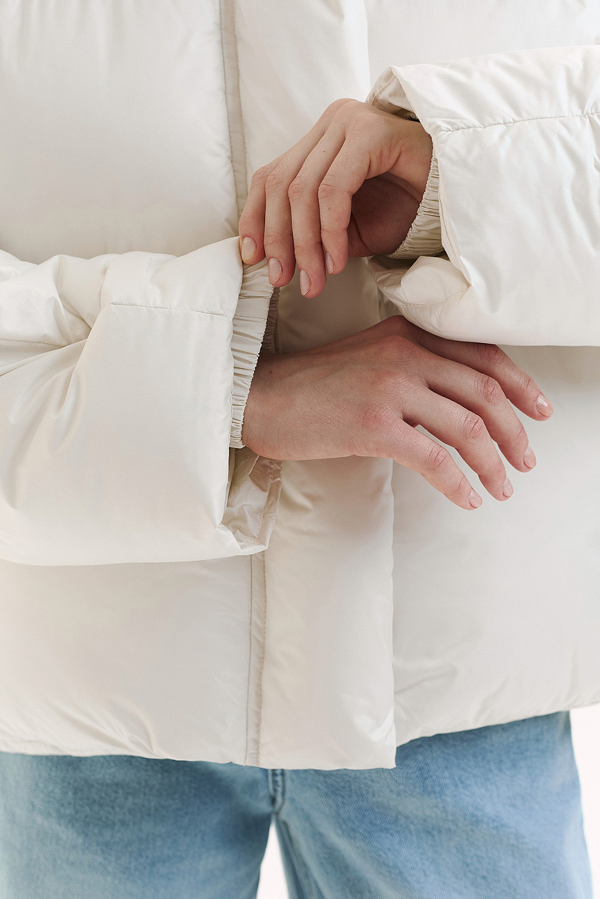 Пуховик укороченный