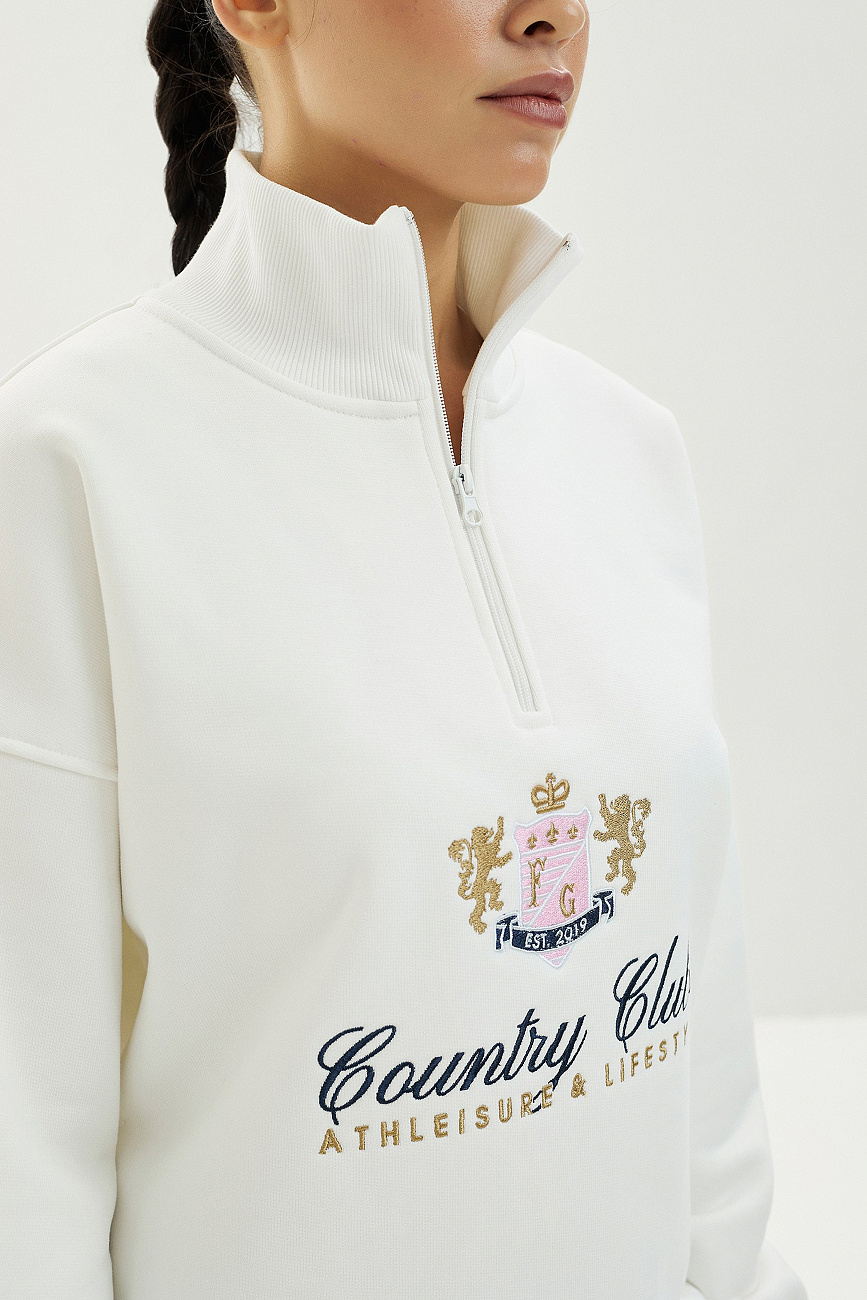 Анорак Country Club плотный футер