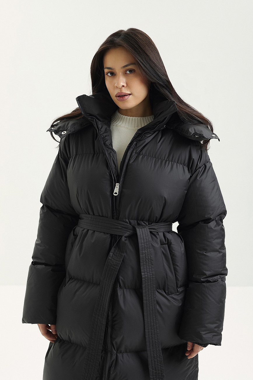 Пуховик удлинненный