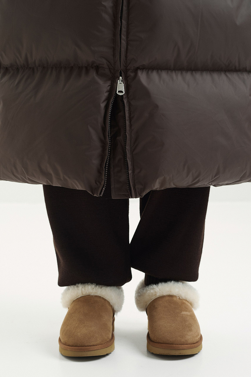 Пуховик удлинненный