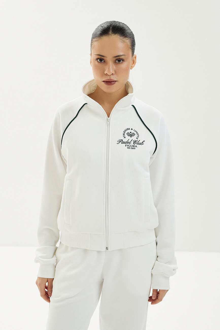 Худи зип с&nbsp;кантом Figura Padel Club