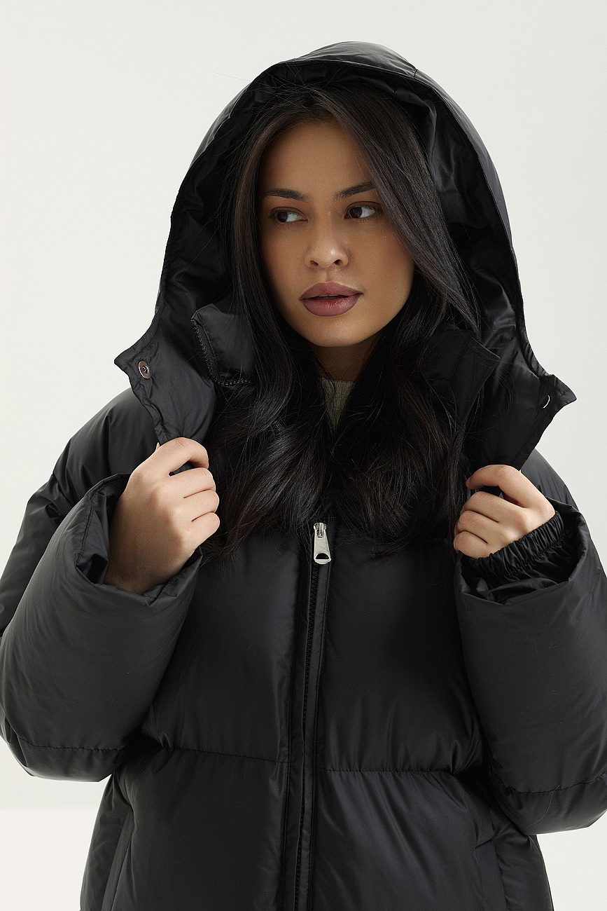 Пуховик удлинненный