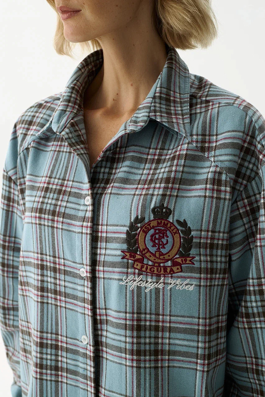 Рубашка в клетку Athleisure & Lifestyle