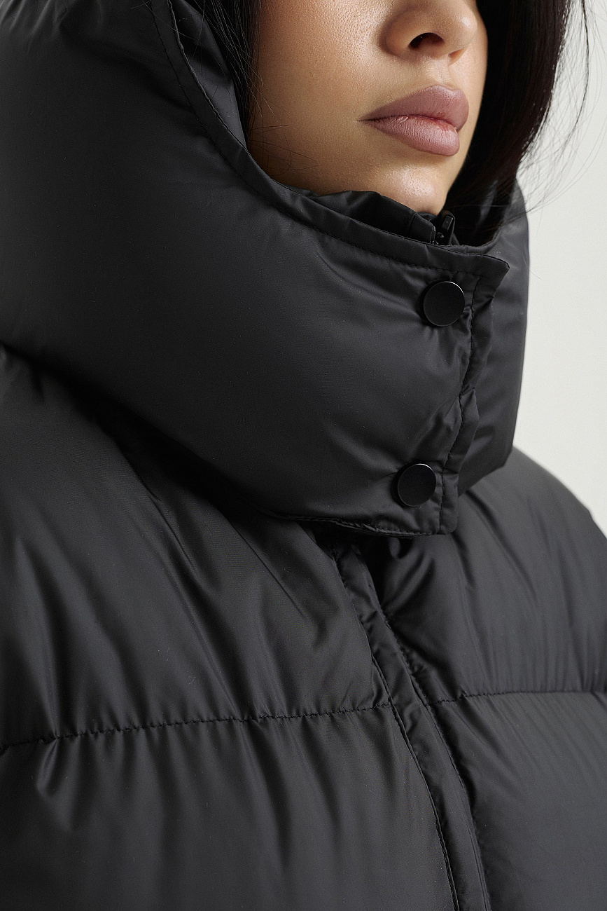 Пуховик удлинненный