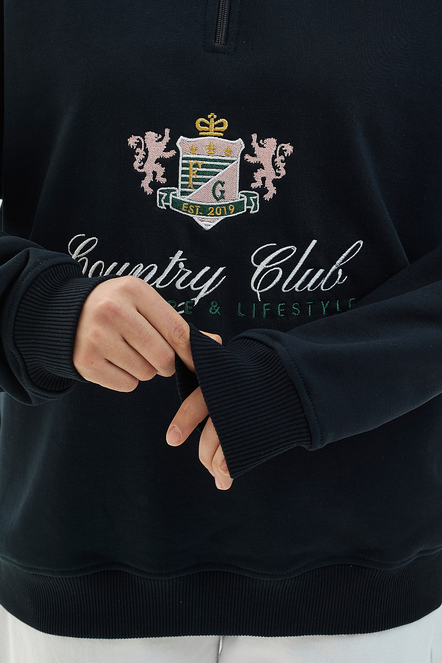 Анорак Country Club плотный футер
