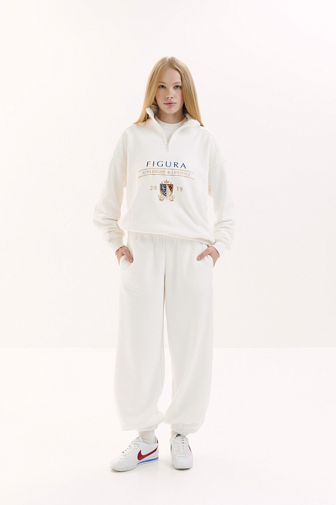 Костюм "Figura athleisure and lifestyle" из футера с бархатной изнанкой