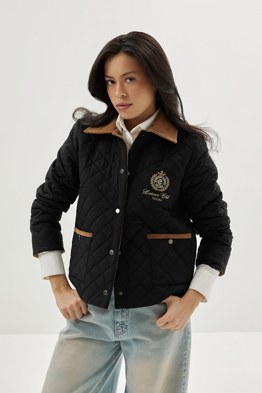 Куртка из&nbsp;стеганой плащевки