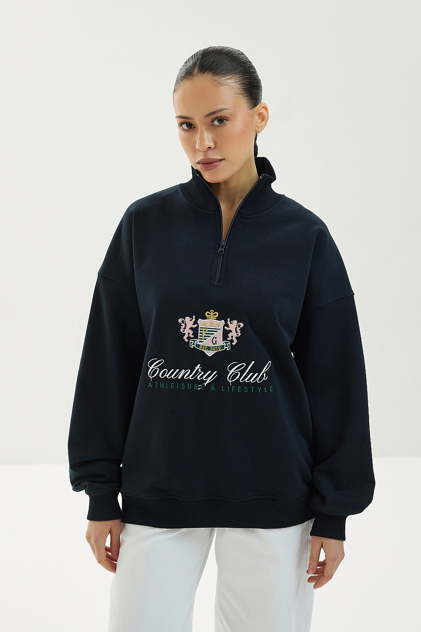 Анорак Country Club плотный футер