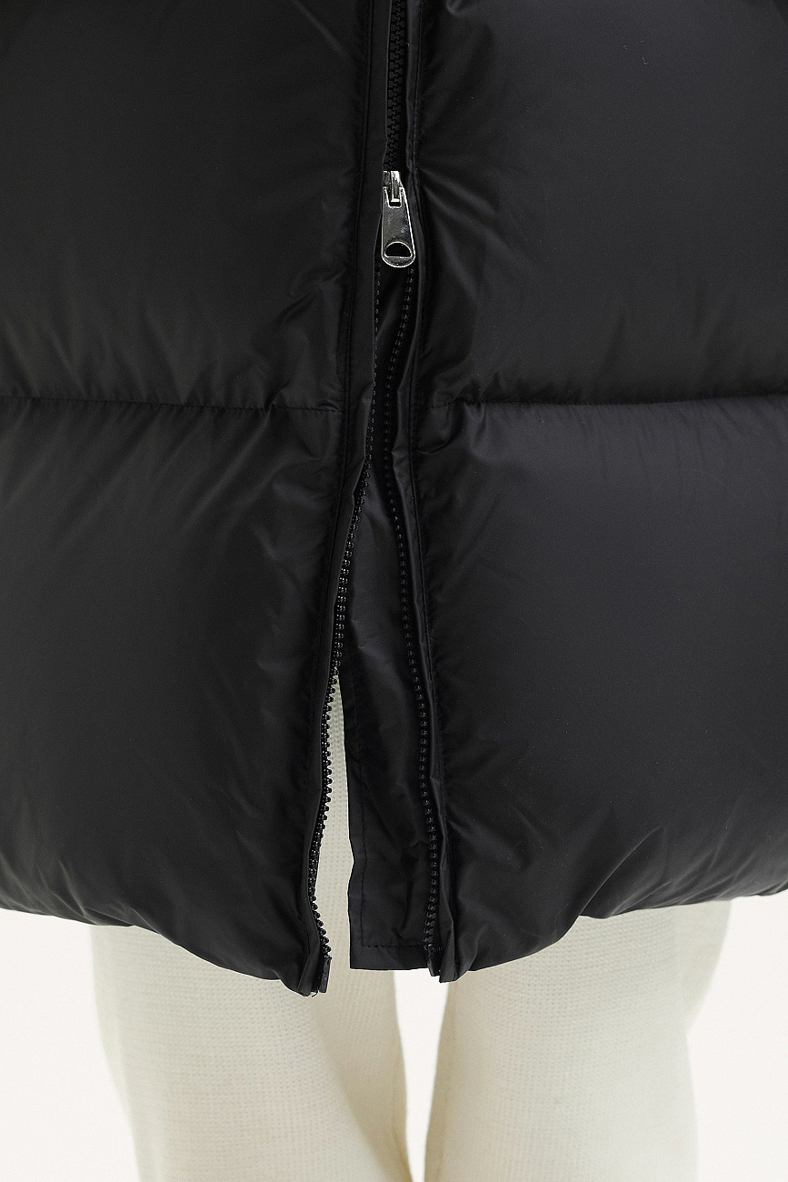 Пуховик удлинненный