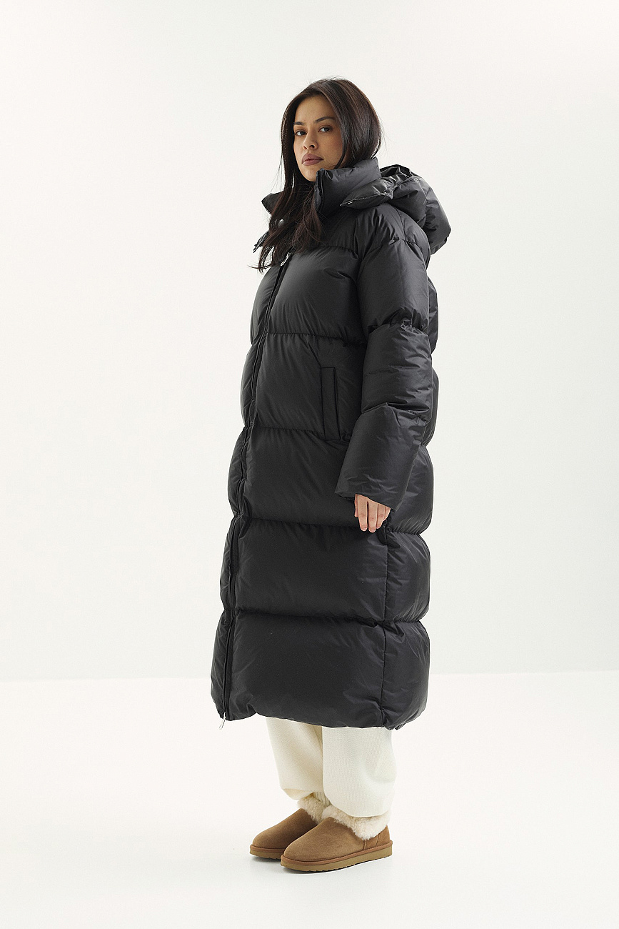 Пуховик удлинненный