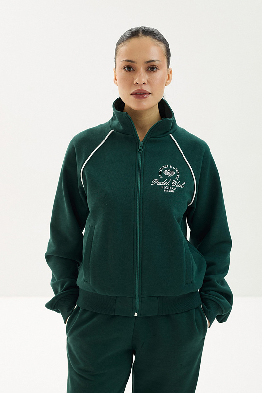 Худи зип с&nbsp;кантом Figura Padel Club
