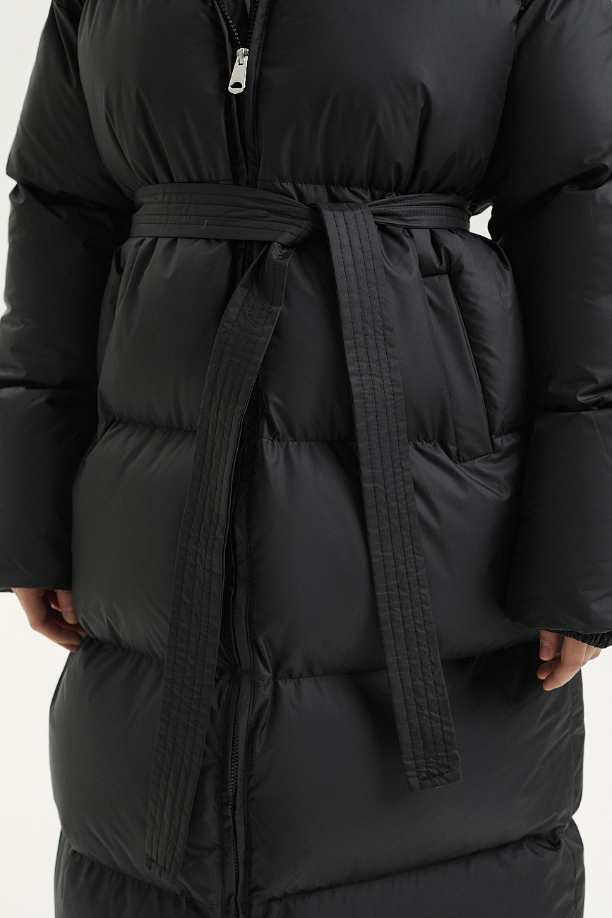 Пуховик удлинненный