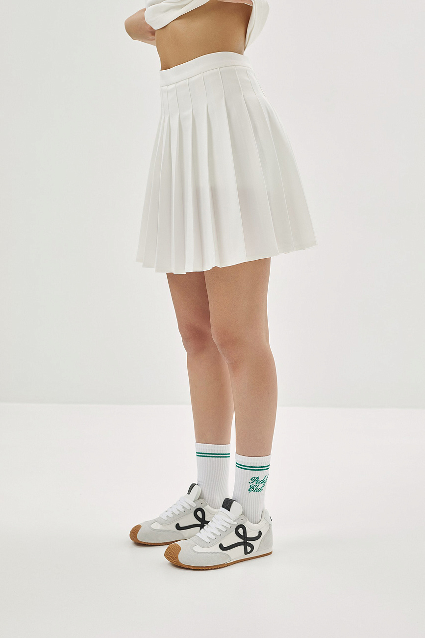 Юбка в&nbsp;складку с&nbsp;шортами