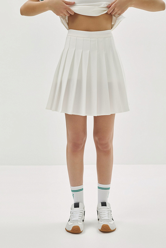 Юбка в&nbsp;складку с&nbsp;шортами