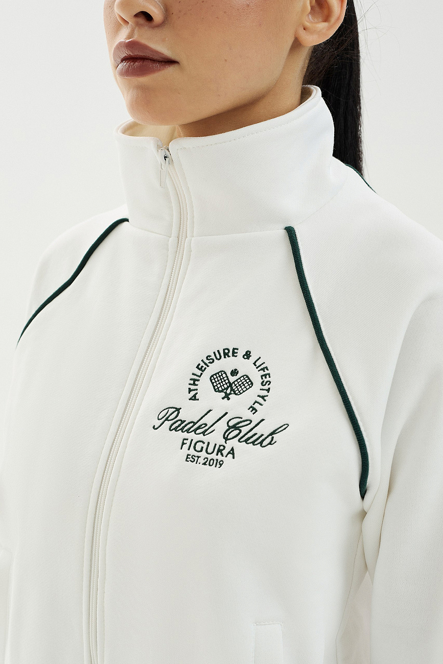Худи зип с&nbsp;кантом Figura Padel Club