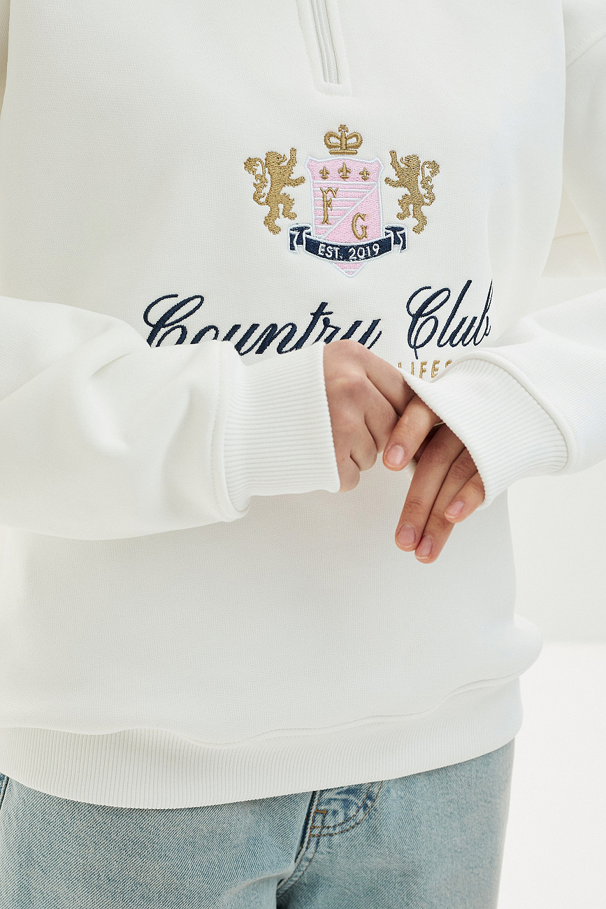 Анорак Country Club плотный футер