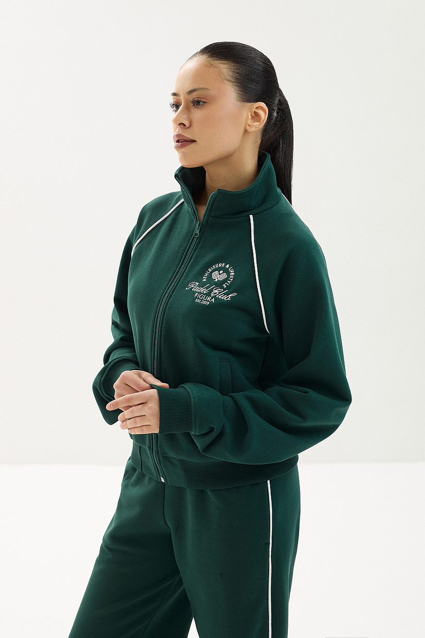 Худи зип с&nbsp;кантом Figura Padel Club
