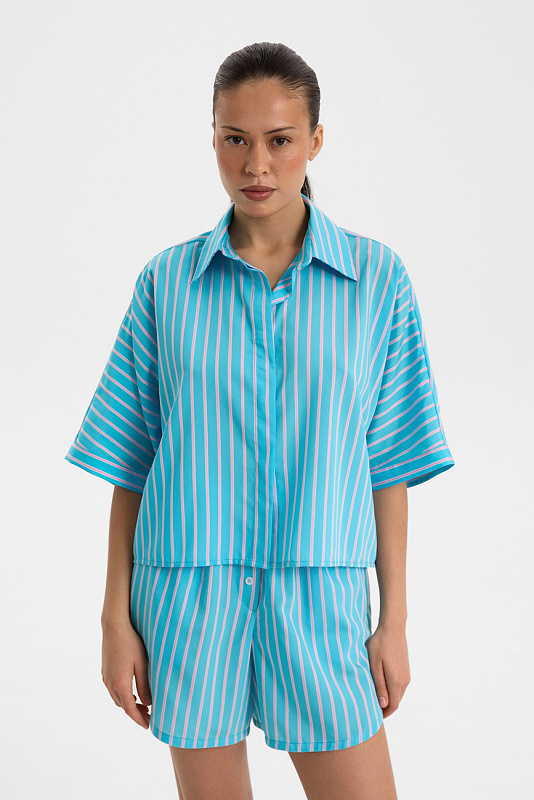 Рубашка в&nbsp;полоску Voyage Collection