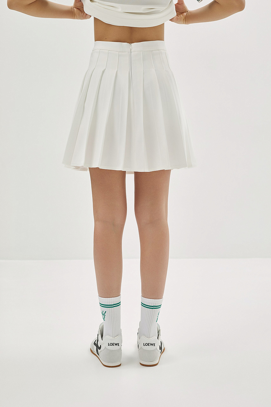 Юбка в&nbsp;складку с&nbsp;шортами