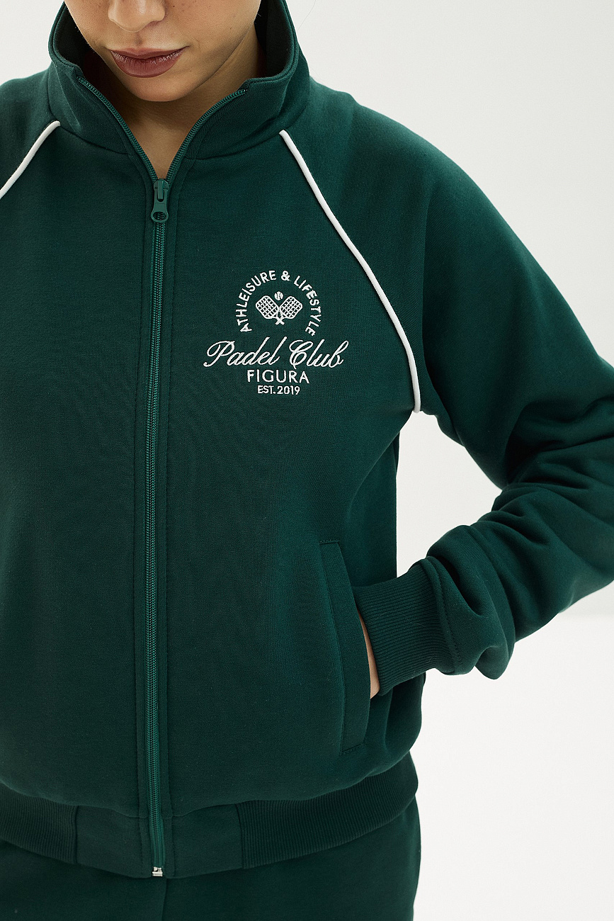 Худи зип с&nbsp;кантом Figura Padel Club
