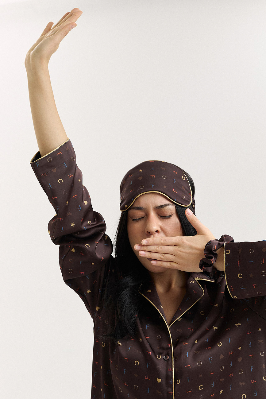 Маска шелковая