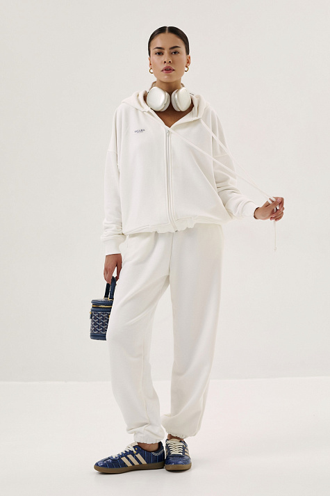 Костюм "Figura" из&nbsp;футера с&nbsp;велюр эффектом