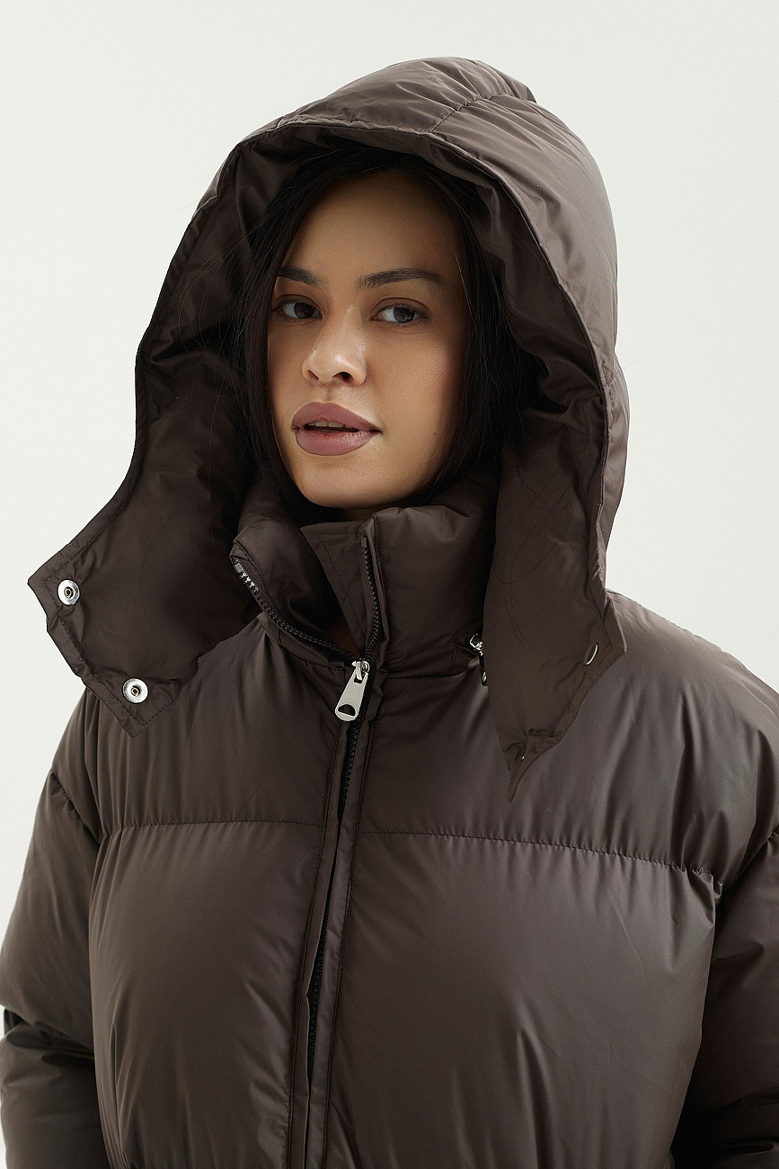 Пуховик удлинненный