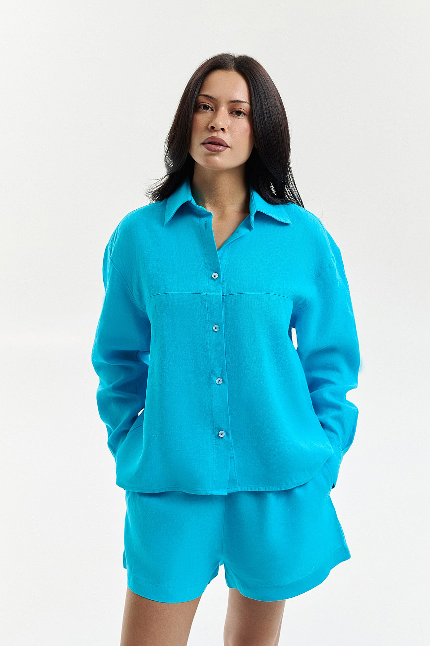 Рубашка льняная Voyage Collection